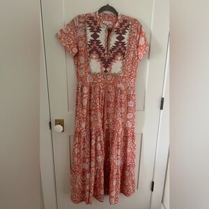 Marea by Liz Joy maci dress with cowrie shells.  size S.  Like new